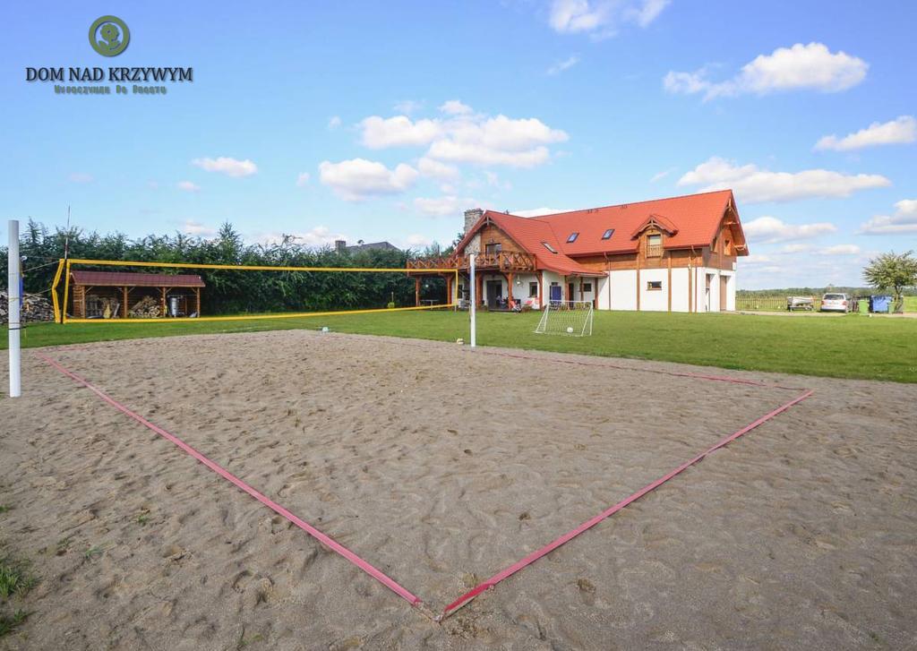 Dom Nad Krzywym - Prywatna Plaza, 2 Boiska, Sauna, Plac Zabaw Krzywe  Exterior photo